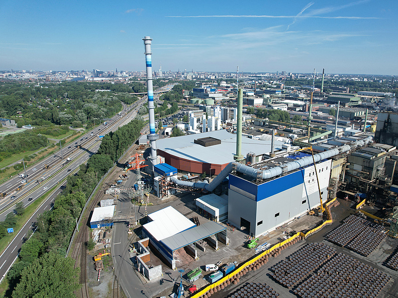 Foto: Aurubis: Rohrleitungsabluftsystem